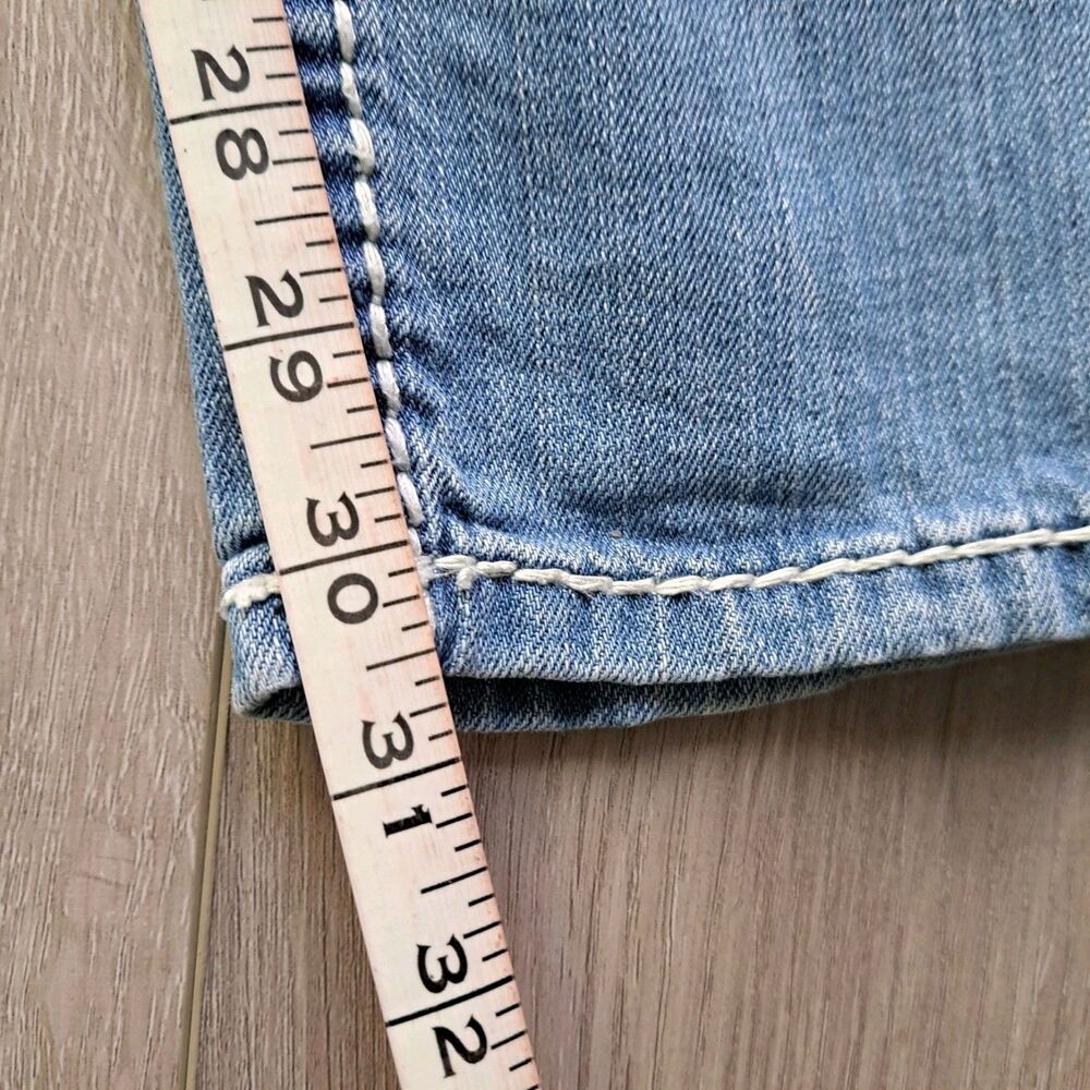 Culture Jeans Light Wash Skinny Jeans Flap Pockets Size 0 - Picture 12 of 13